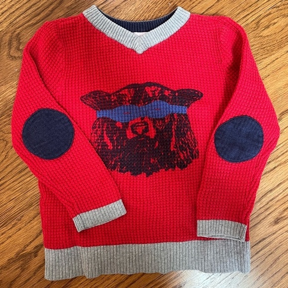 Egg Collective Other - Egg Collection Red Bear Size 3Y Sweater